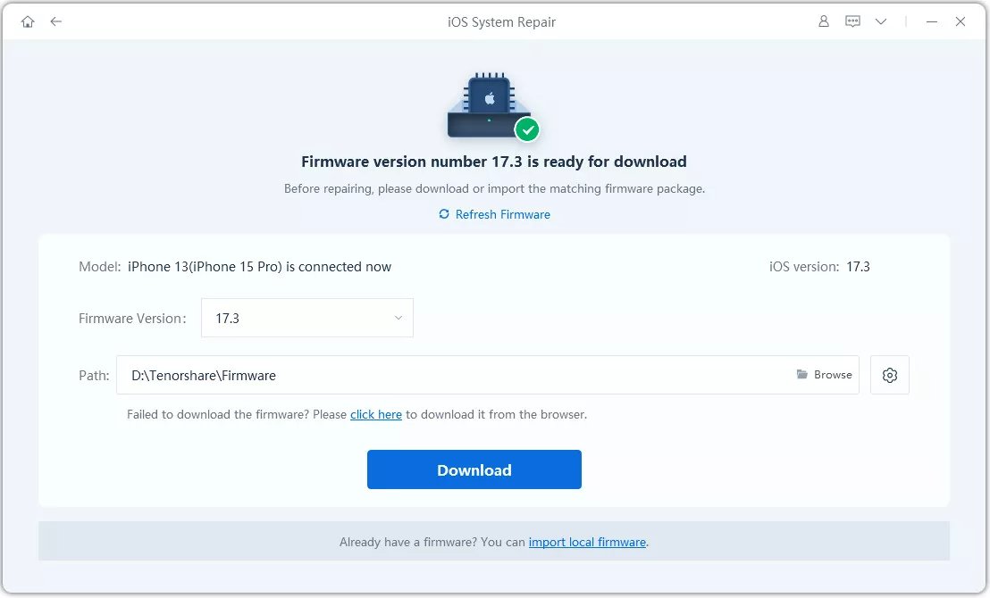 fix with reiboot