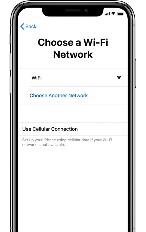choose wifi